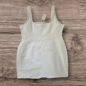 Good American Sleeveless Denim Minidress SIZE 4XL